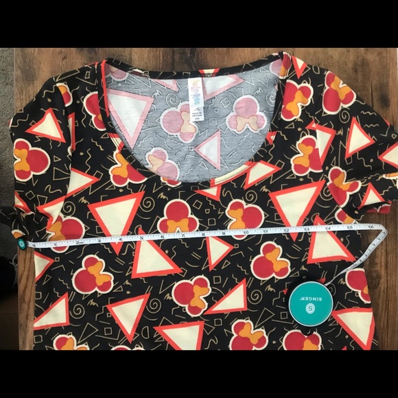 LuLaRoe Women's Disney Minnie Mouse Shirt Size XXS - Picture 8 of 9